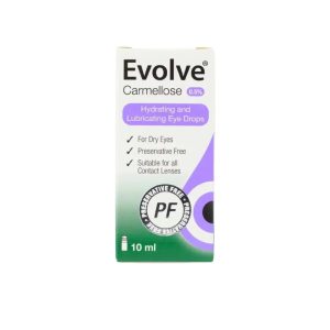 Lumecare Evolve Carmellose Eye Drops 10ml, Twin Pack