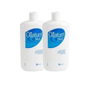 Oilatum Plus Antiseptic Bath Emollient 500ml, Pack of 2